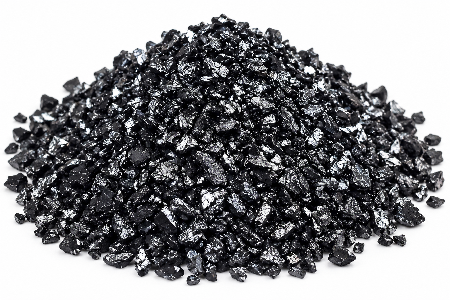 Anthracite filter media — original product photo